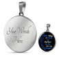 "My Daughter Wings" Necklace With Custom Engraving
