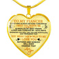 "I Need You Beside Me Always" Necklace That Express Your Love **With Transparency**
