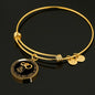 "Always Love My Wife" Golden Engrave Bangle