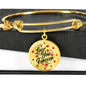 "Love You Forever" Round Bangle With Custom Engraving