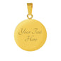 "Always Love My Wife" Golden Engrave Bangle