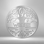 Personalized Tree Of Life - Steel Sign