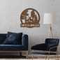 Deer In The Woods - Steel Sign