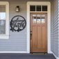 Welcome to our porch steel sign