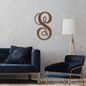Fancy Initial Monogram - Steel Sign