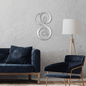 Fancy Initial Monogram - Steel Sign
