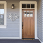 Initial Address Monogram - Steel Sign