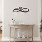 Infinity Couples Monogram - Steel Sign