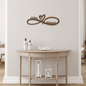 Infinity Couples Monogram - Steel Sign