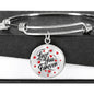 "Love You Forever" Round Bangle With Custom Engraving