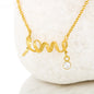To My Wife Heart To Heart Custom Pendant
