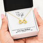 God Blessed The Broken Road That Led Me Straight To You Custom Pendant