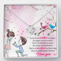 To My Better Half-I Love You Knot Necklace