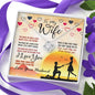 To My Wife Necklace-You Make Me Smile