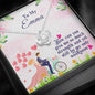 To My Girlfriend- Personalized Knot Necklace