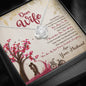 To My Wife You Are Special To Me Knot Necklace