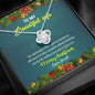 "To My Beautiful Wife" Customized Pendant For Christmas