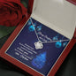 "Merry Christmas My Love" Customized Knot Pendant