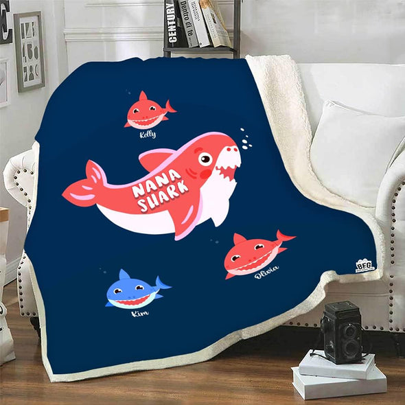 Customized Blanket with Cute Graphic, Designed Specially for Your Kids, Grand Kids, Toddlers, for His Her Birthday, Children's Day, Super Soft and Warm Blanket