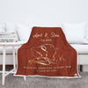 LOVE STORY UNFOLDED: BEAUTY AND BEAST BLANKET WITH CUSTOM COUPLES NAMES & EST. DATE - IDEAL FOR BIRTHDAY, ANNIVERSARY, AND VALENTINE'S DAY - GIFT FOR HIM/HER