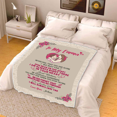 Customized Blanket for Couple, with Partner's Name, Custom Gift for Couple with Quotes, Wedding, Valentine's Day Gift, Super Soft, Cozy Blanket