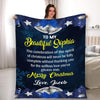 Merry Christmas, Make This Christmas More Special for Your Partner, Super Soft and Warm Blankets for Couples with Customized Names, Blankets Specially Designed for Christmas