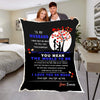 Customized Couple Blanket - The Ultimate Anniversary, Wedding, Valentine's Day, and Birthday Gift | Fleece, Cozy, and Memorable