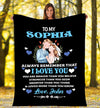 Stronger Than You Seem, Customized Fleece Blankets for Couples, Best Gift for Your Life Partner with Quotes, Valentine's day gifts, Anniversary, Birthday Gift, Super soft And Cozy Blanket