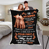 Personalized Couple's Blanket with Names and Quotes - Perfect Wedding or Valentine's Day Gift for Them. Ultra-Soft Blanket