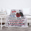I Fell in Love with You, Customized Fleece Blankets for Couples, Best Gift for Your Life Partner with Quotes, Valentine's Day Gifts, Birthday Gift, Super Soft and Cozy Blanket