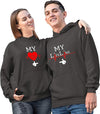 My Lifeline, Unisex Hoodies, Kangaroo Pocket, For Couples, Couple Hoodie