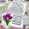 Customized Fleece Blankets for Couples, Best Gift for Your Life Partner with Quotes, Valentine's Day, Birthday Gift, Super Soft and Cozy Blanket