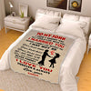 Customized Blanket for Couples, Best Gift for Your Life Partner with Quotes, Wedding Anniversary, Valentine's Day Gifts, Birthday Gift, Supersoft and Cozy Blanket