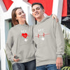 My Lifeline, Unisex Hoodies, Kangaroo Pocket, For Couples, Couple Hoodie