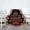 Personalized Couple Blankets - Cherish Your Connection with 'To My Girlfriend' Custom Throw - Heartfelt Gifts for Couples - Thoughtful Presents from Boyfriend