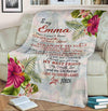 Yourself Through My Eyes, Customized Blanket for Couple, with Partner's Name and with Quotes, Wedding, Valentine's Day Gift for Them