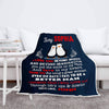 Customized Blanket for Couple, with Partner's Name and with Quotes, Wedding Gift, Valentine's Day Gift Super Soft and Cozy Blanket