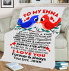 Customized Fleece Blanket for Couple, Best Gift for Couples with Partner Names, Anniversary, Valentine, Birthday Gifts, Supersoft and Cozy Blanket