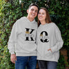 King Queen Couple Hoodies, His Her Gifts, Unisex Hoodies, For Couples