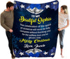 Merry Christmas, Make This Christmas More Special for Your Partner, Super Soft and Warm Blankets for Couples with Customized Names, Blankets Specially Designed for Christmas