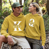 King Queen Couple Hoodies, His Her Gifts, Unisex Hoodies, For Couples