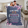 Personalized Couple's Blanket: Customized Gift with Partner's Names and Quotes - Perfect for Weddings, Valentine's Day - Luxuriously Soft and Cozy Throw