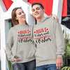 Hugs Kisses And Valentine Wishes Hoodies, Pullover Hoodies, For Couples, Printed Couple Hoodies