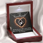 FOREVER LOVE NECKLACE WITH MESSAGE CARD FOR MY SOULMATE, ANNIVERSARY AND BIRTHDAY GIFT FOR HER, JWELERY NECKLACE FOR WIFE/GIRLFRIEND
