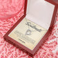 I LOVE YOU,TO MY SOULMATE MESSAGE CARD, FOREVER LOVE NECKLACE, VALENTINE, ANNIVERSARY AND BIRTHDAY GIFT FOR HER