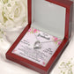 TO MY SOULMATE, FOREVER LOVE NECKLACE WITH BEAUTIFUL MESSAGE CARD FOR GIRLFRIEND/WIFE, UNIQUE GIFT FOR HER, BIRTHDAY GIFT AND ANNIVERSARY, FOREVER AND ALWAYS