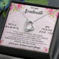 TO MY SOULMATE, FOREVER LOVE NECKLACE WITH BEAUTIFUL MESSAGE CARD FOR GIRLFRIEND/WIFE, UNIQUE GIFT FOR HER, BIRTHDAY GIFT AND ANNIVERSARY, FOREVER AND ALWAYS
