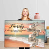 A Whole Lot Of Love Multi Family Names Canvas