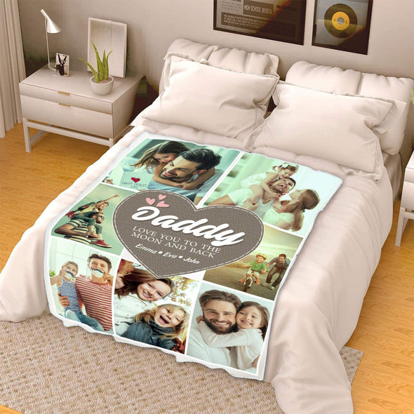 Father's Day Special **Daddy Love Custom Blanket**