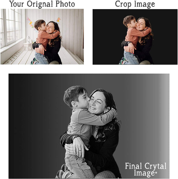 Custom Crystal Block For Your Mom, Mother's Day Special Gift